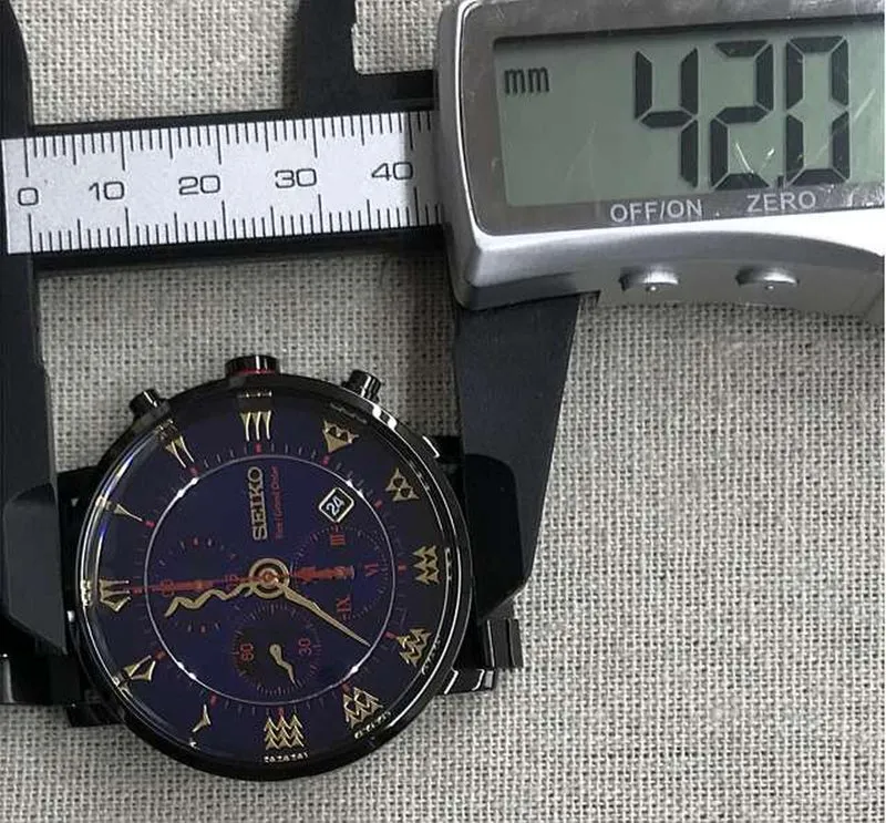 SEIKO×FGO Quarz-Armbanduhr 7T-92-HBR0