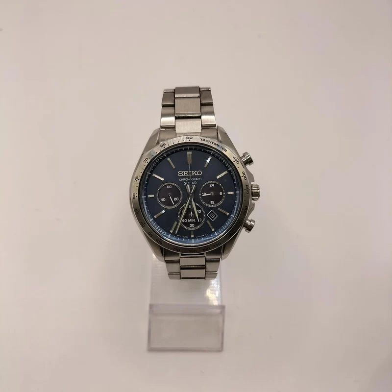 SEIKO Chronograph Solar Armbanduhr V175-0FA0