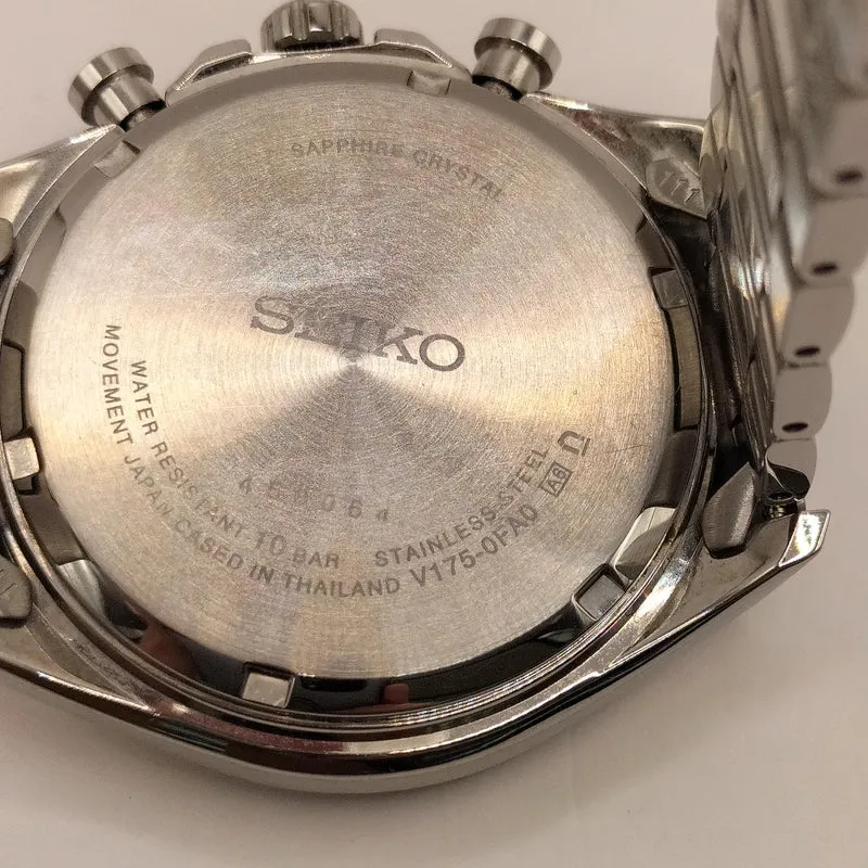 SEIKO Chronograph Solar Armbanduhr V175-0FA0