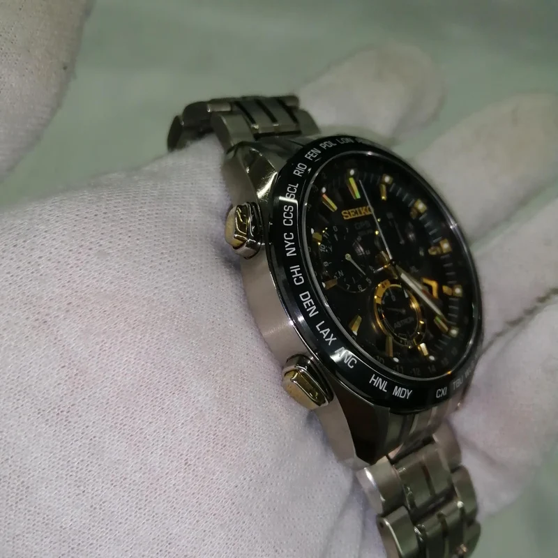 SEIKO Solar-GPS-Uhr Astron 8X Serie 8X82-0AB0 SSE007JX