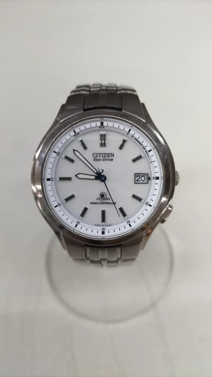 [SCHROTT] CITIZEN Solarradio (Schrott) ECO-DRIVE ATTESA (funktionsunfähig/Wasserhahn defekt)