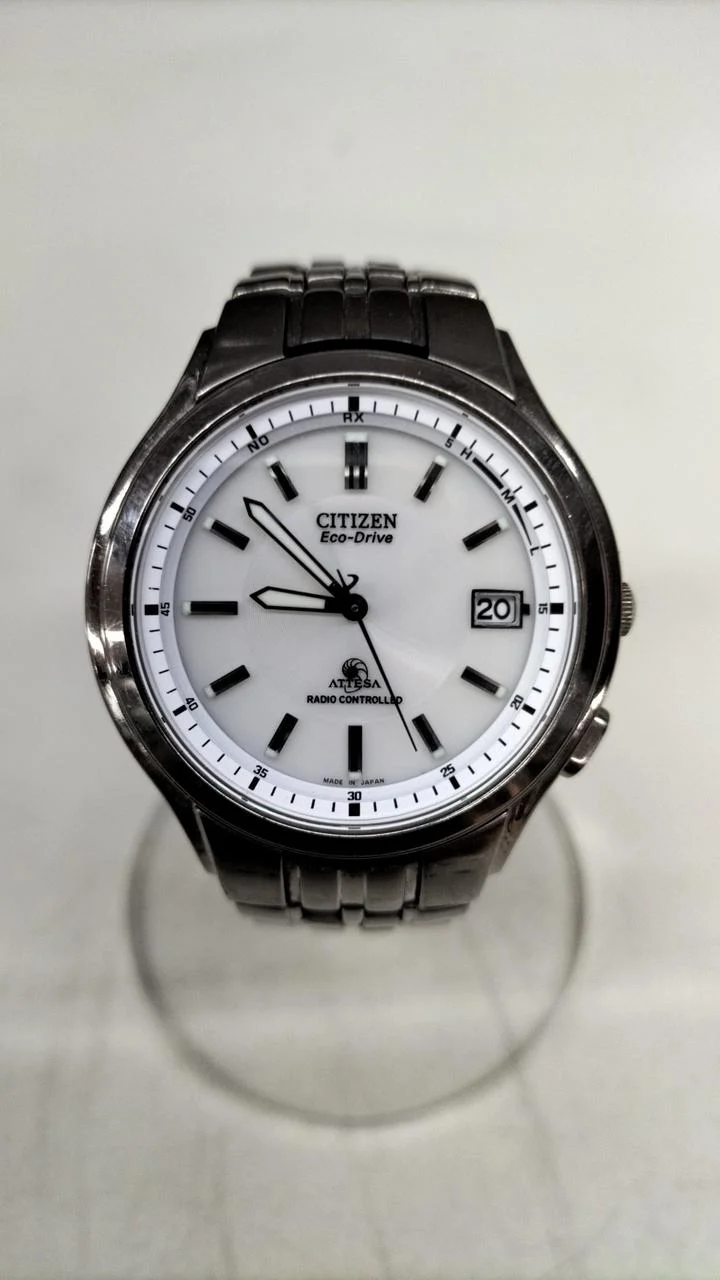 [SCHROTT] CITIZEN Solarradio (Schrott) ECO-DRIVE ATTESA (funktionsunfähig/Wasserhahn defekt)