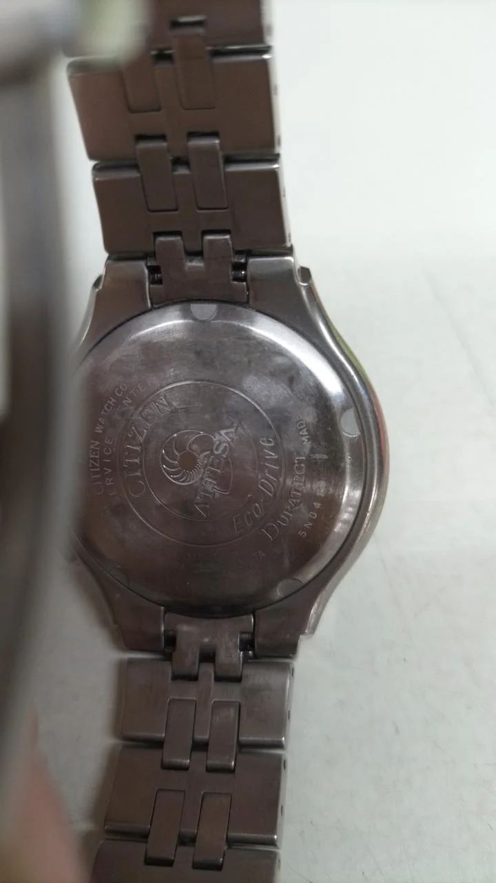[SCHROTT] CITIZEN Solarradio (Schrott) ECO-DRIVE ATTESA (funktionsunfähig/Wasserhahn defekt)