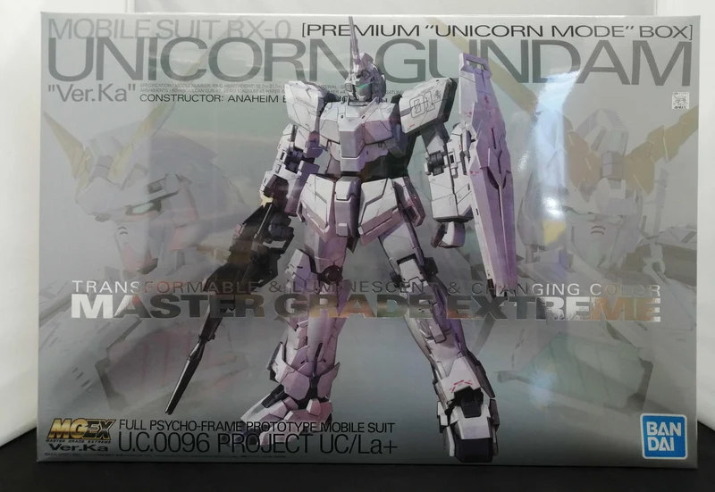 BANDAI MGEX Unicorn Gundam Ver.Ka Premium Mobile Suit Gundam UC