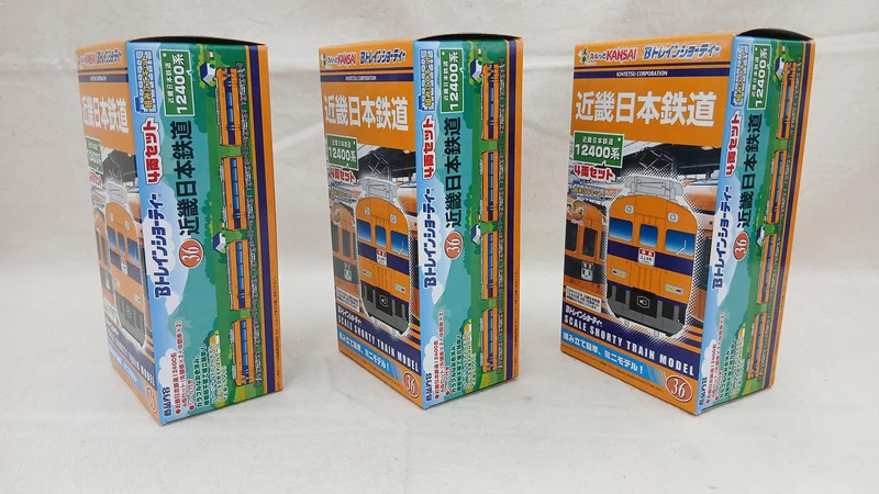 BANDAI 12400 Serie Kintetsu Eisenbahn 12-Wagen-Set B Zug
