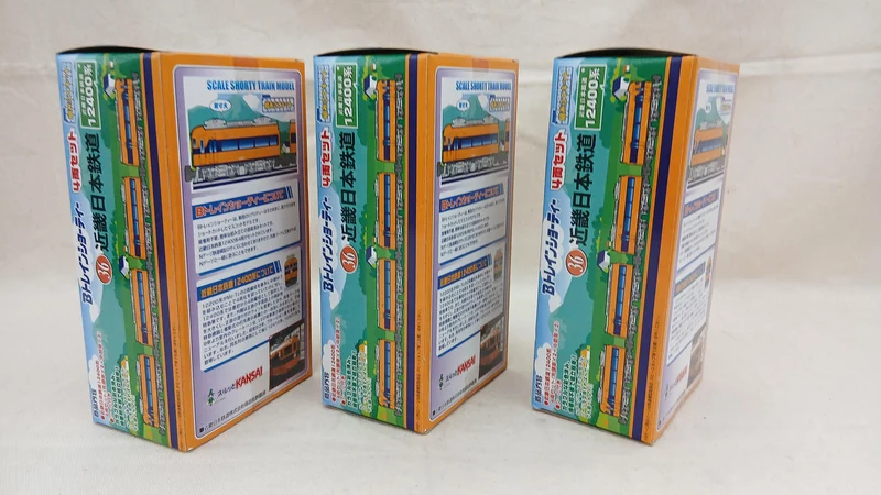BANDAI 12400 Serie Kintetsu Eisenbahn 12-Wagen-Set B Zug
