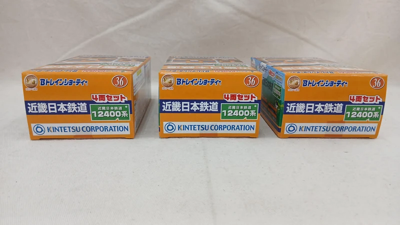 BANDAI 12400 Serie Kintetsu Eisenbahn 12-Wagen-Set B Zug