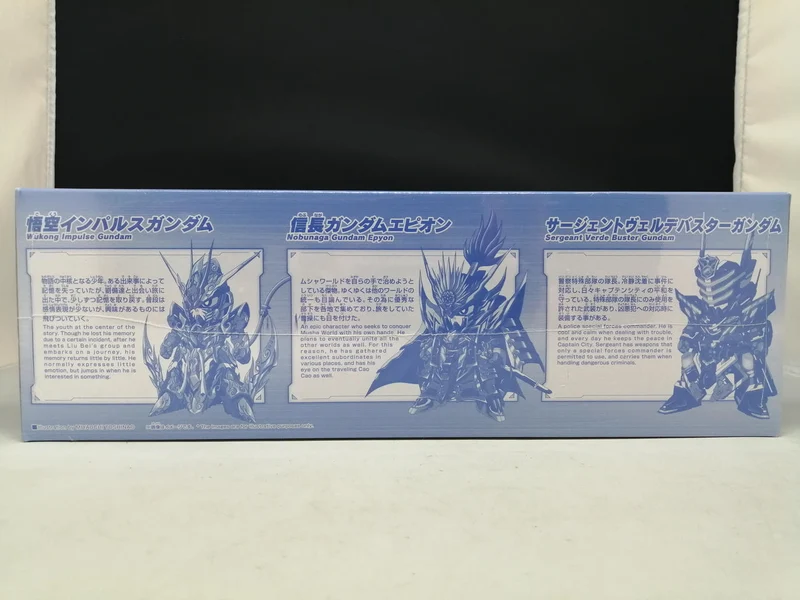 BANDAI Clear Color Set (3-teiliges Set) SD Gundam World Heroes