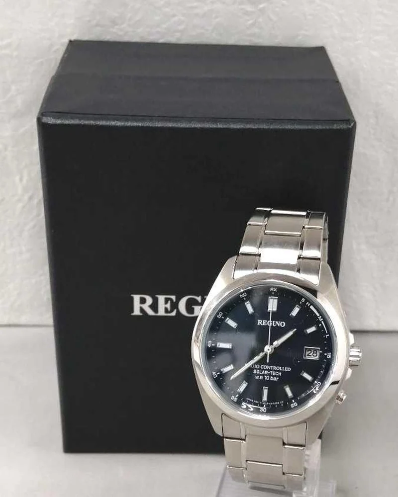 CITIZEN REGUNO CITIZEN REGUNO Funkgesteuerte Solar-Armbanduhr KS3-115-71