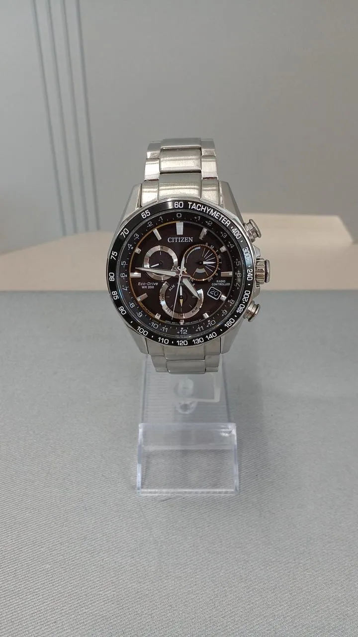 CITIZEN Radio Solar Eco-Drive Chronograph E660-S126886