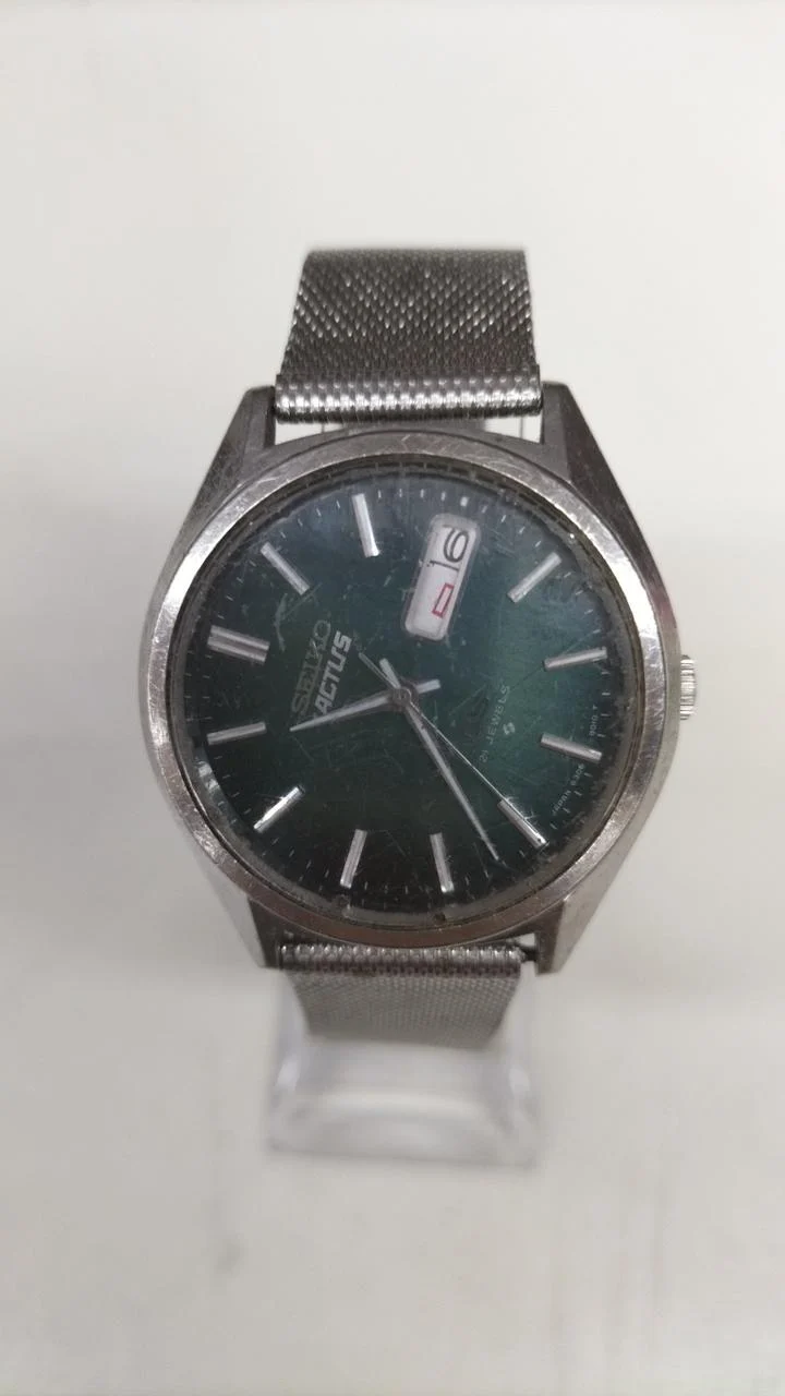 [SCHROTT] SEIKO Automatik (Schrott) 6306-8020 Zifferblatt nicht korrekt ausgerichtet und viele Kratzer