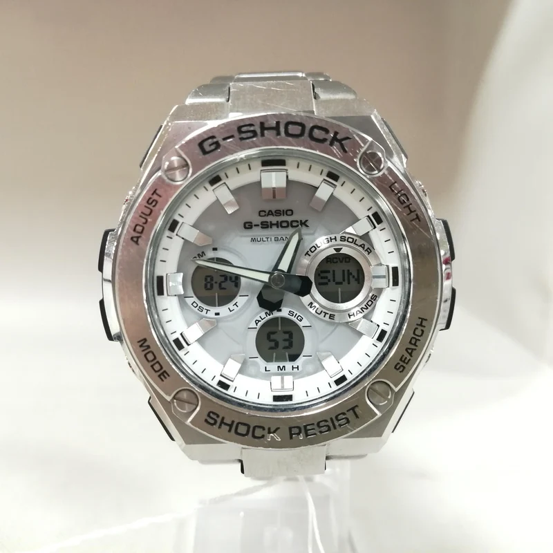 CASIO G-SHOCK GST-W110D Silber