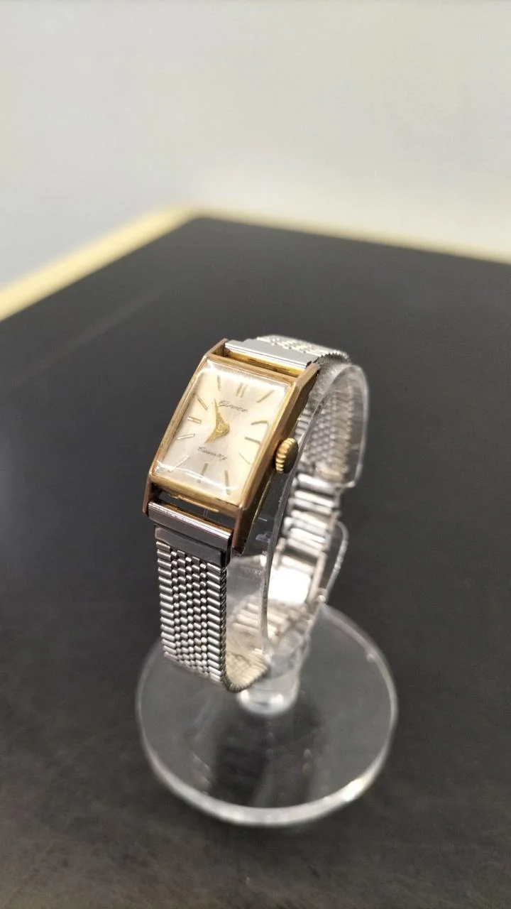 CITIZEN Armbanduhr GRACE G4024, Handaufzug, 21 Steine, Aftermarket-Armband