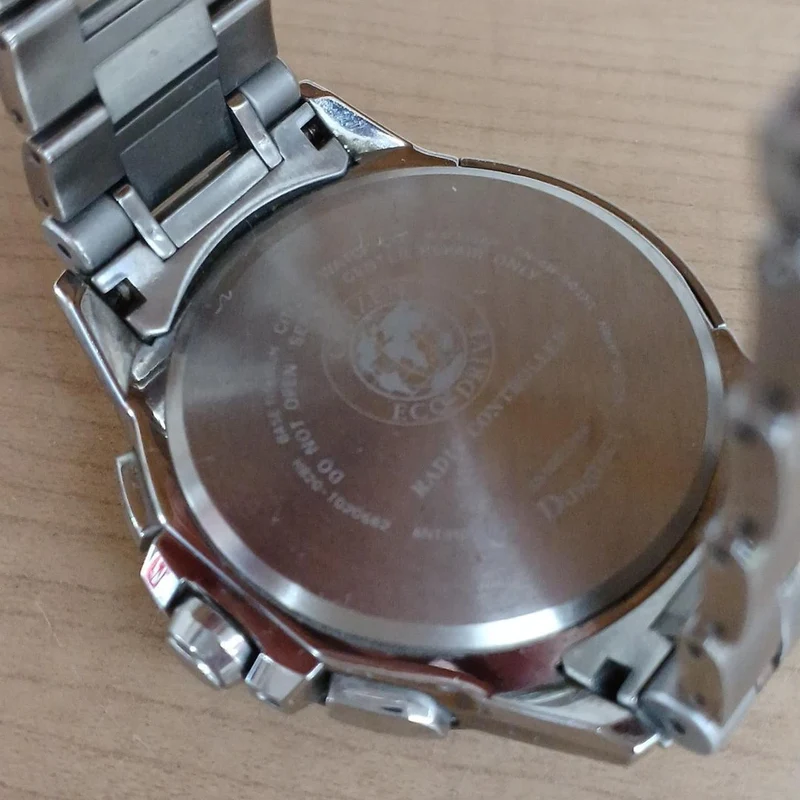 CITIZEN Atesa ECO-DRIVE Schwarz×Silber Zustand B