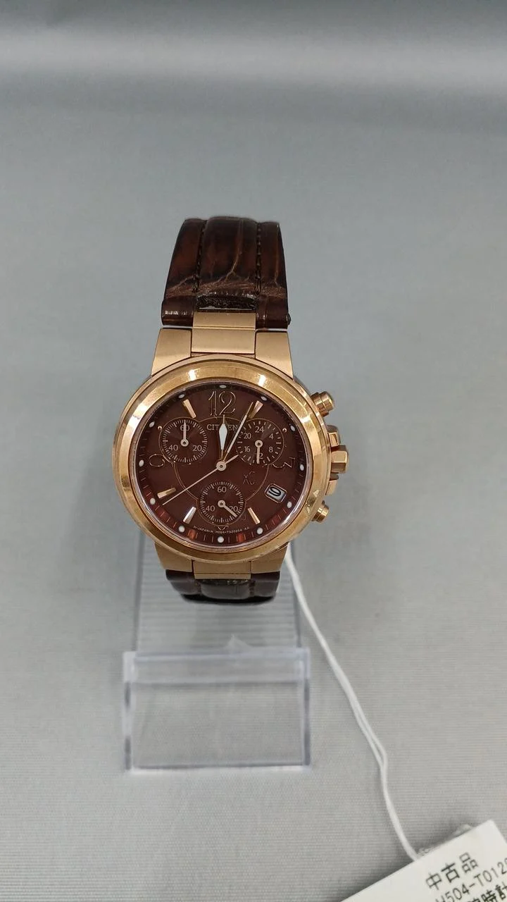 CITIZEN Solar-Armbanduhr XC H504-T012850 – Defekt am Knopf