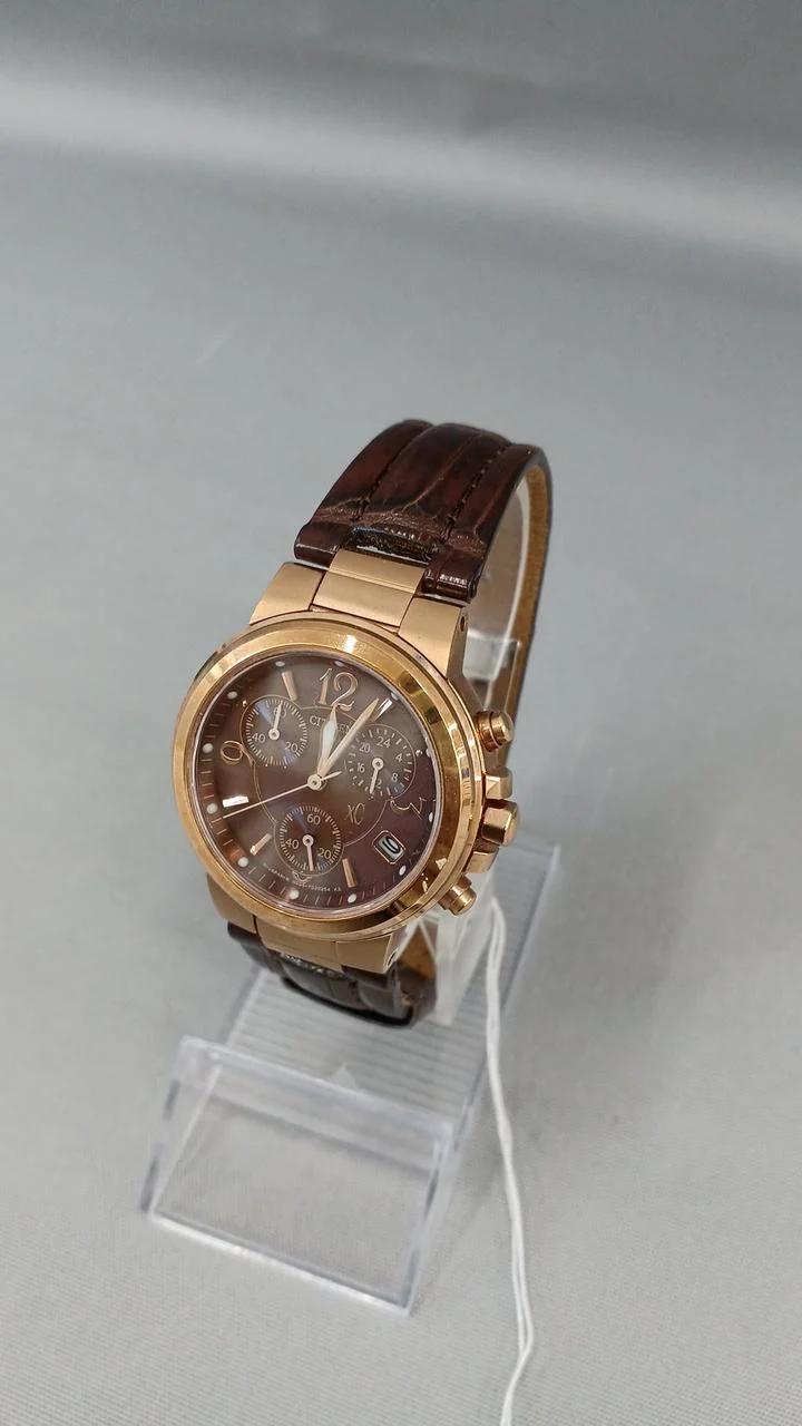 CITIZEN Solar-Armbanduhr XC H504-T012850 – Defekt am Knopf