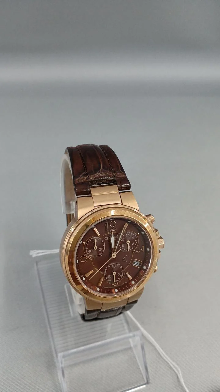 CITIZEN Solar-Armbanduhr XC H504-T012850 – Defekt am Knopf