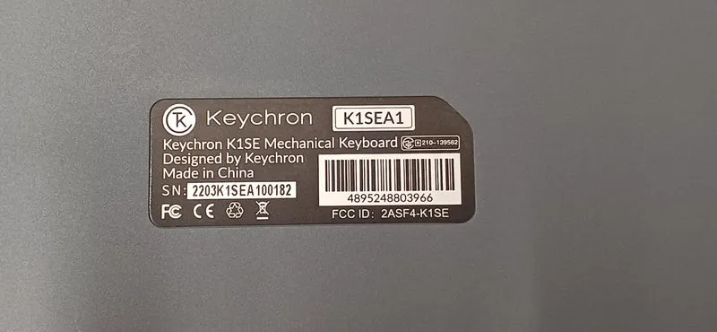 KEYCHRON Gaming-Tastatur K1 SE