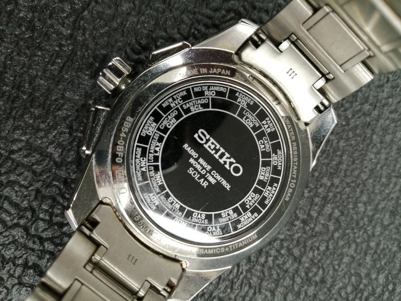 SEIKO Armbanduhr 8B54-0BF0