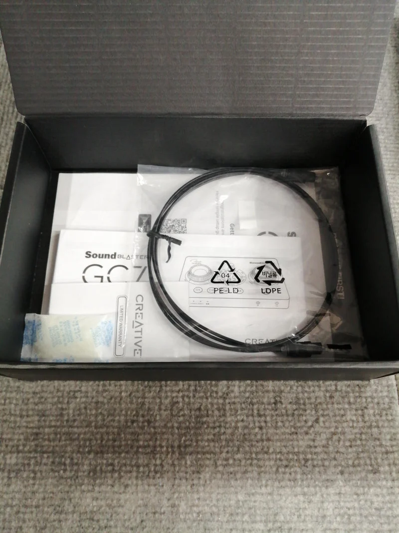 CREATIVE USB DAC SOUND BLASTER GC7