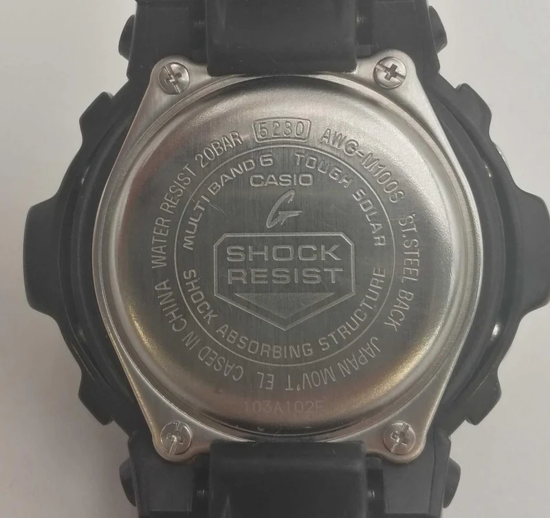 G-SHOCK Solar-Funkarmbanduhr AWG-100C
