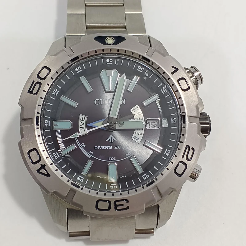 CITIZEN Funkgesteuerte Solar-Armbanduhr AS7141-60E