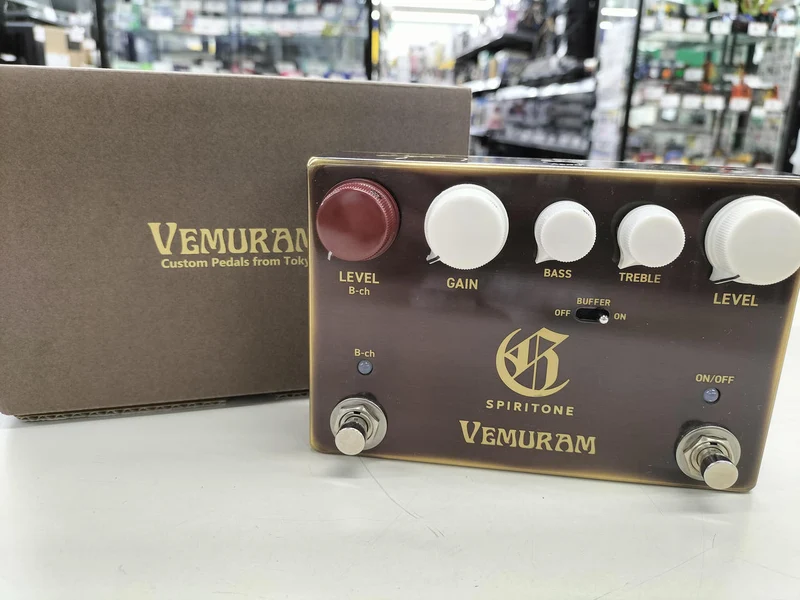 VEMURAM Effektpedal: SPIRITONE Overdrive