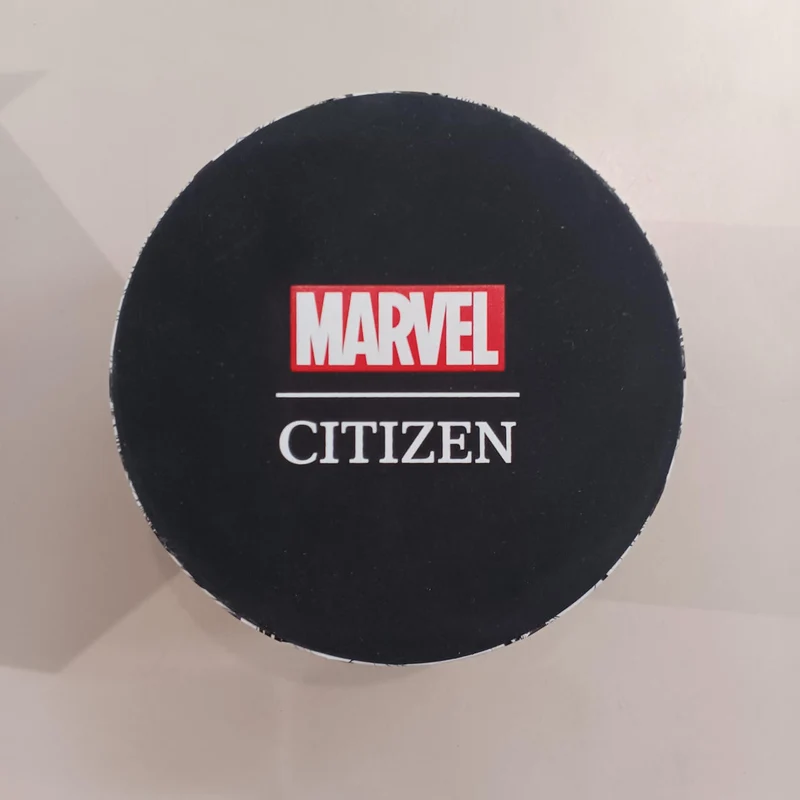 CITIZEN MARVEL THE AVENGERS aw1155-03w / Schwarz × Gold