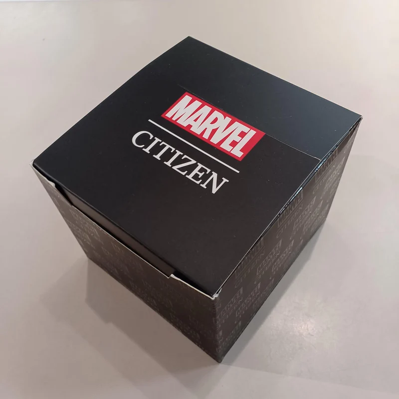 CITIZEN MARVEL THE AVENGERS aw1155-03w / Schwarz × Gold