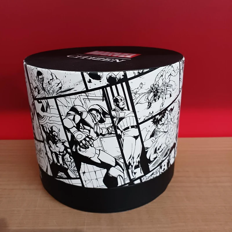 CITIZEN MARVEL THE AVENGERS aw1155-03w / Schwarz × Gold