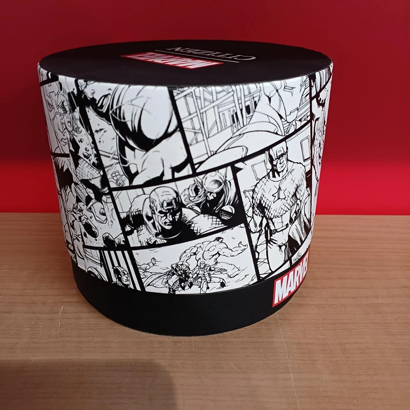 CITIZEN MARVEL THE AVENGERS aw1155-03w / Schwarz × Gold