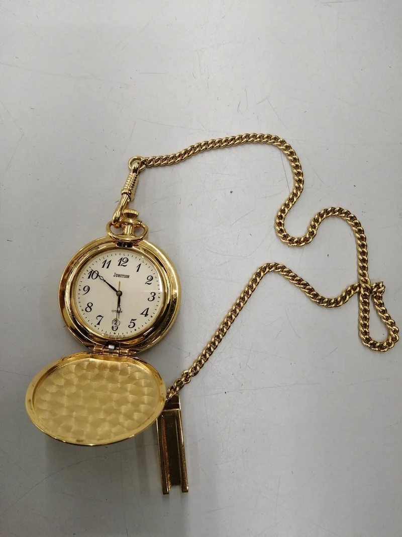CITIZEN Quarz-Taschenuhr in Gold