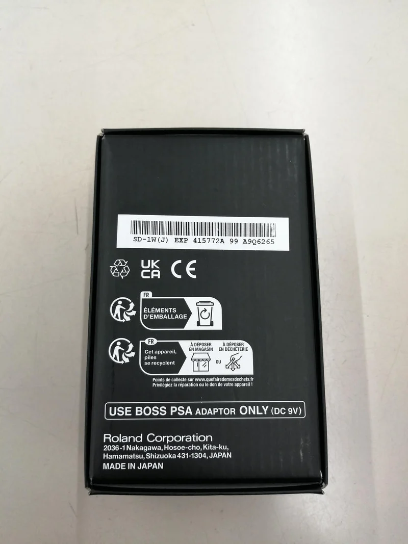 BOSS ☆Geöffnet und unbenutzt☆ SD-1W