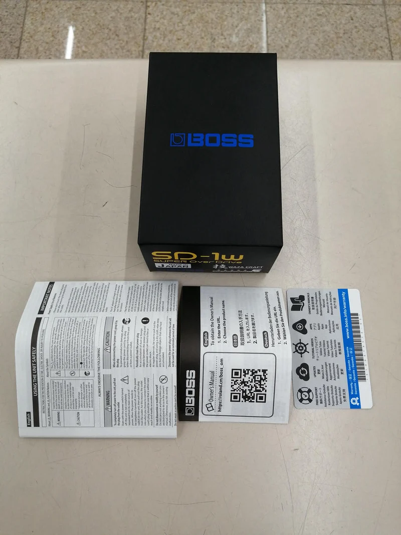 BOSS ☆Geöffnet und unbenutzt☆ SD-1W