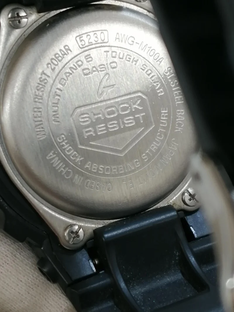 CASIO G-SHOCK AWG-M100A
