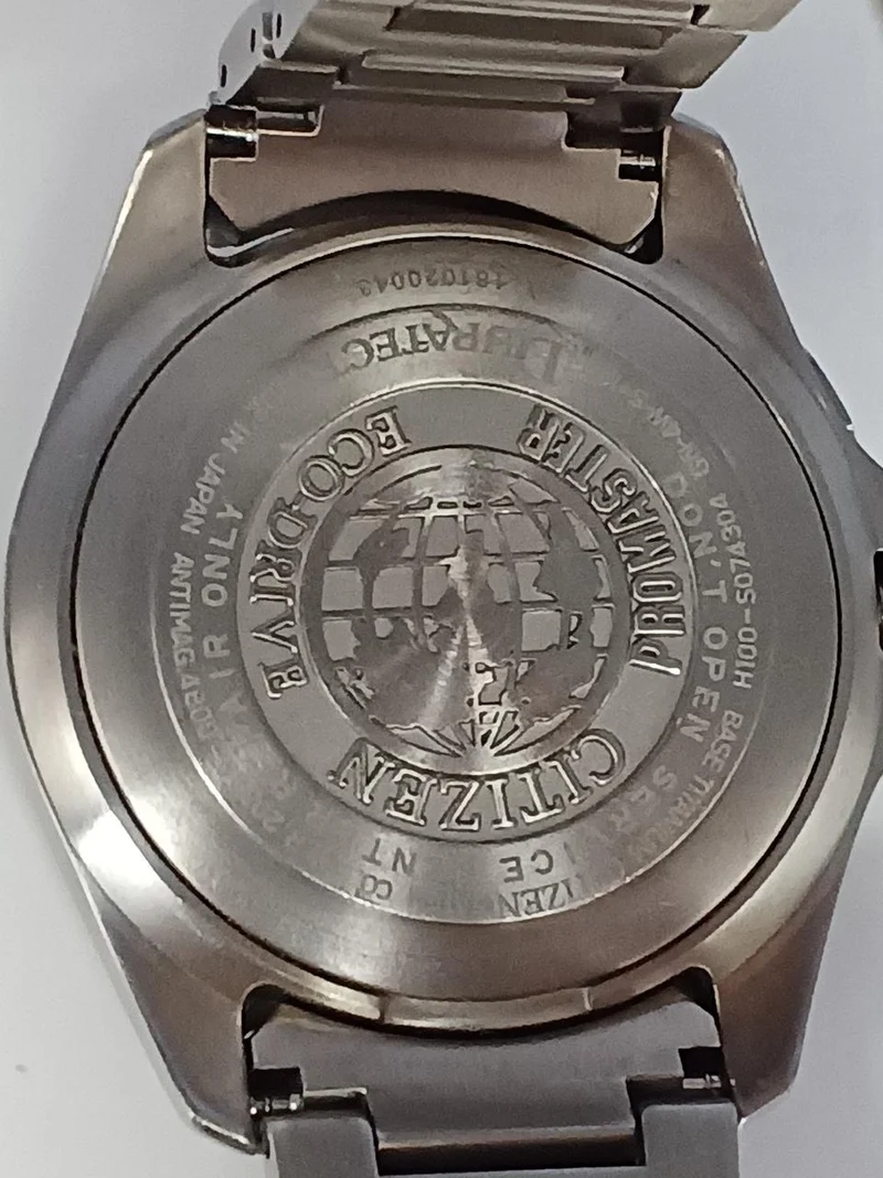 CITIZEN Analoges Solar-Funksignal H100-S074304