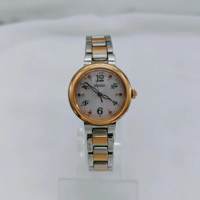 SEIKO Armbanduhr Solarradio 1B21-0AM0