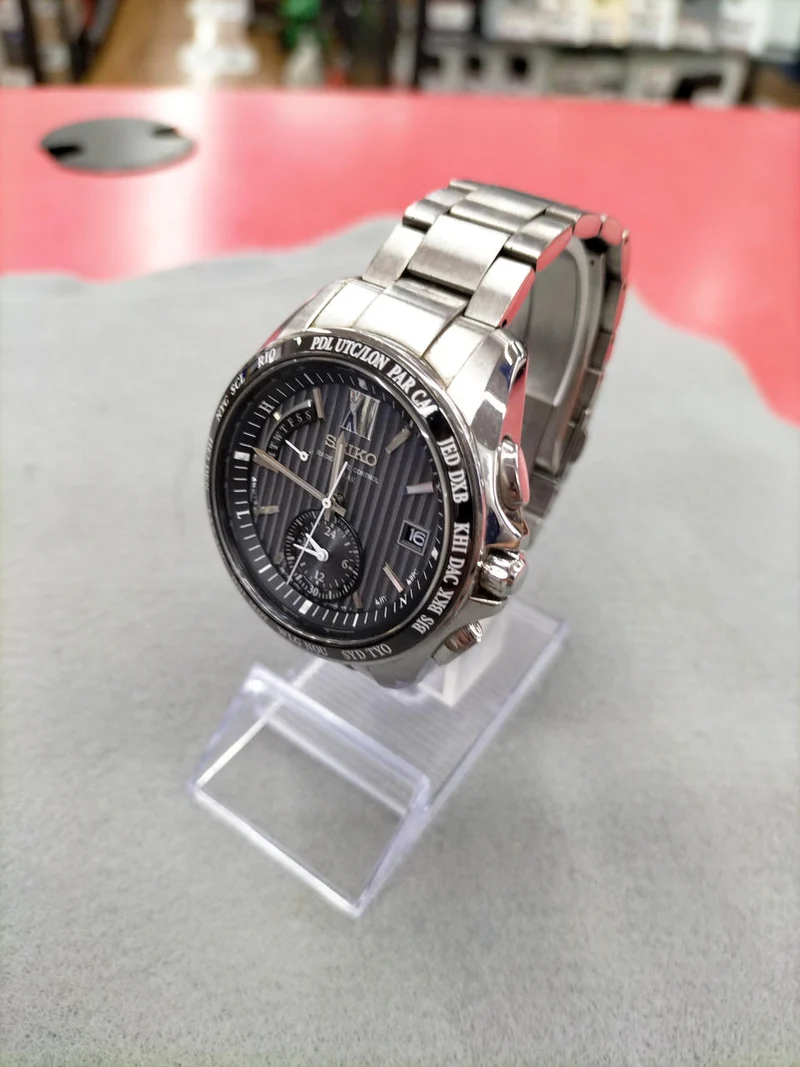 SEIKO Solar-Armbanduhr Seiko Brights 8B54-0AW0