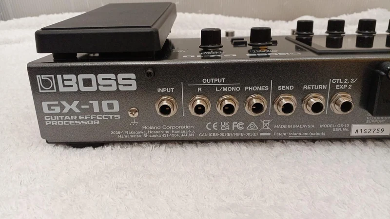 BOSS Effektpedale / Multieffekte GX-10/BT-DUAL