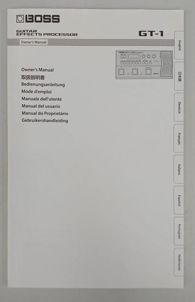 BOSS Multi-Effektgerät GT-1