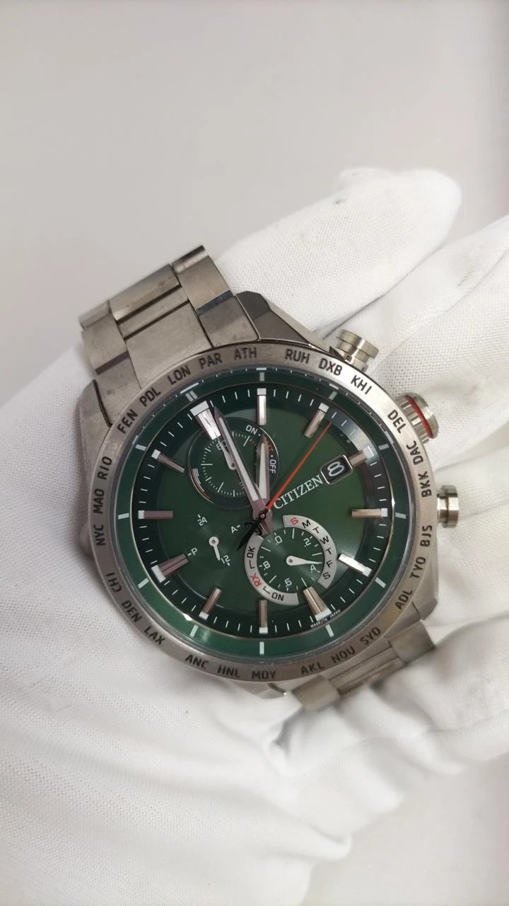 CITIZEN Solar-Funkarmbanduhr Atessa Actrine H800-T027016