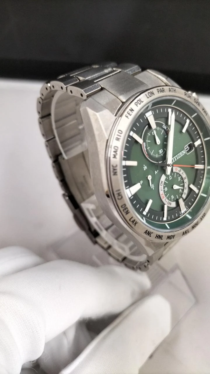 CITIZEN Solar-Funkarmbanduhr Atessa Actrine H800-T027016