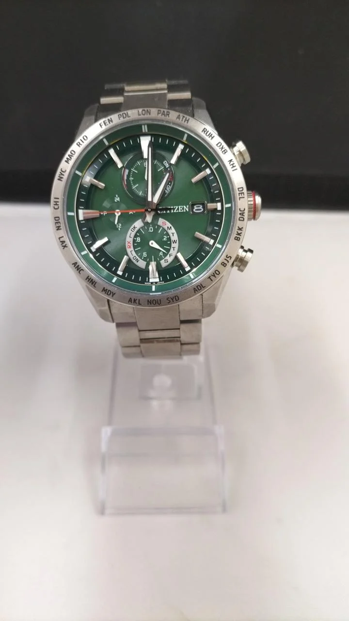 CITIZEN Solar-Funkarmbanduhr Atessa Actrine H800-T027016
