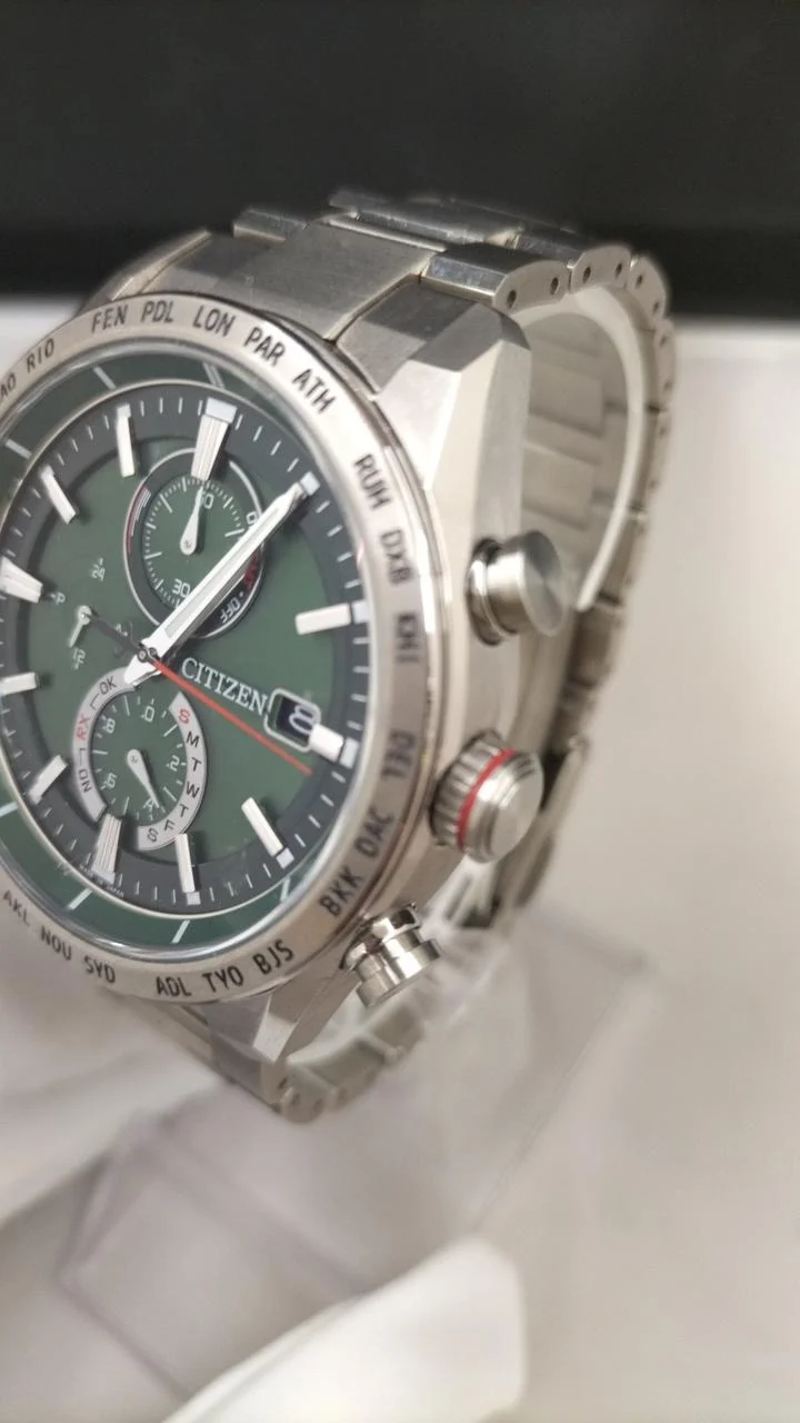 CITIZEN Solar-Funkarmbanduhr Atessa Actrine H800-T027016