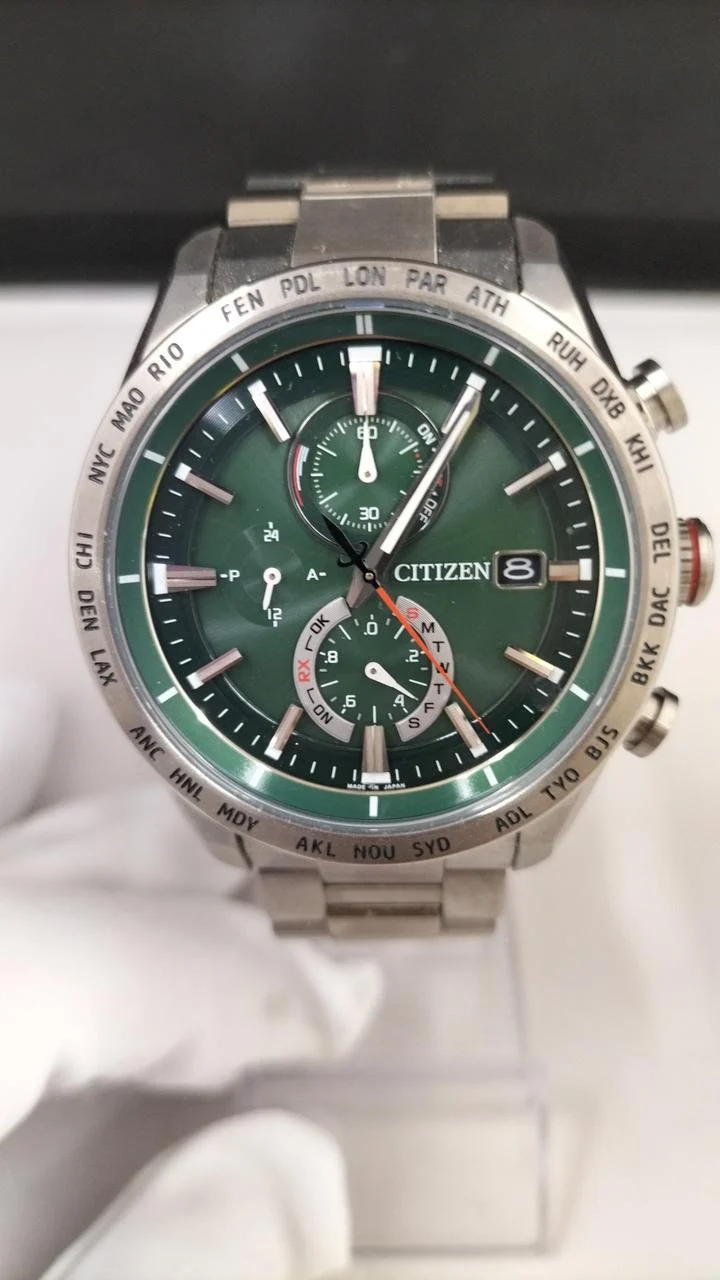 CITIZEN Solar-Funkarmbanduhr Atessa Actrine H800-T027016