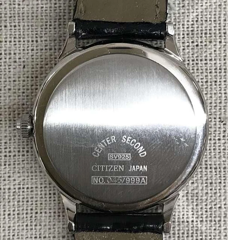 CITIZEN Armbanduhr mit Handaufzug und Zentralsekunde TQA98-3441