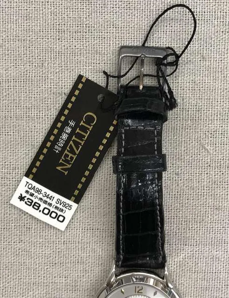 CITIZEN Armbanduhr mit Handaufzug und Zentralsekunde TQA98-3441