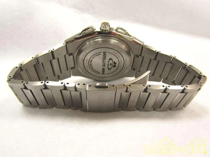 CITIZEN Quarz-Analog-Armbanduhr Eco-Drive Titanium mit Box, Bedienungsanleitung und Gliedern