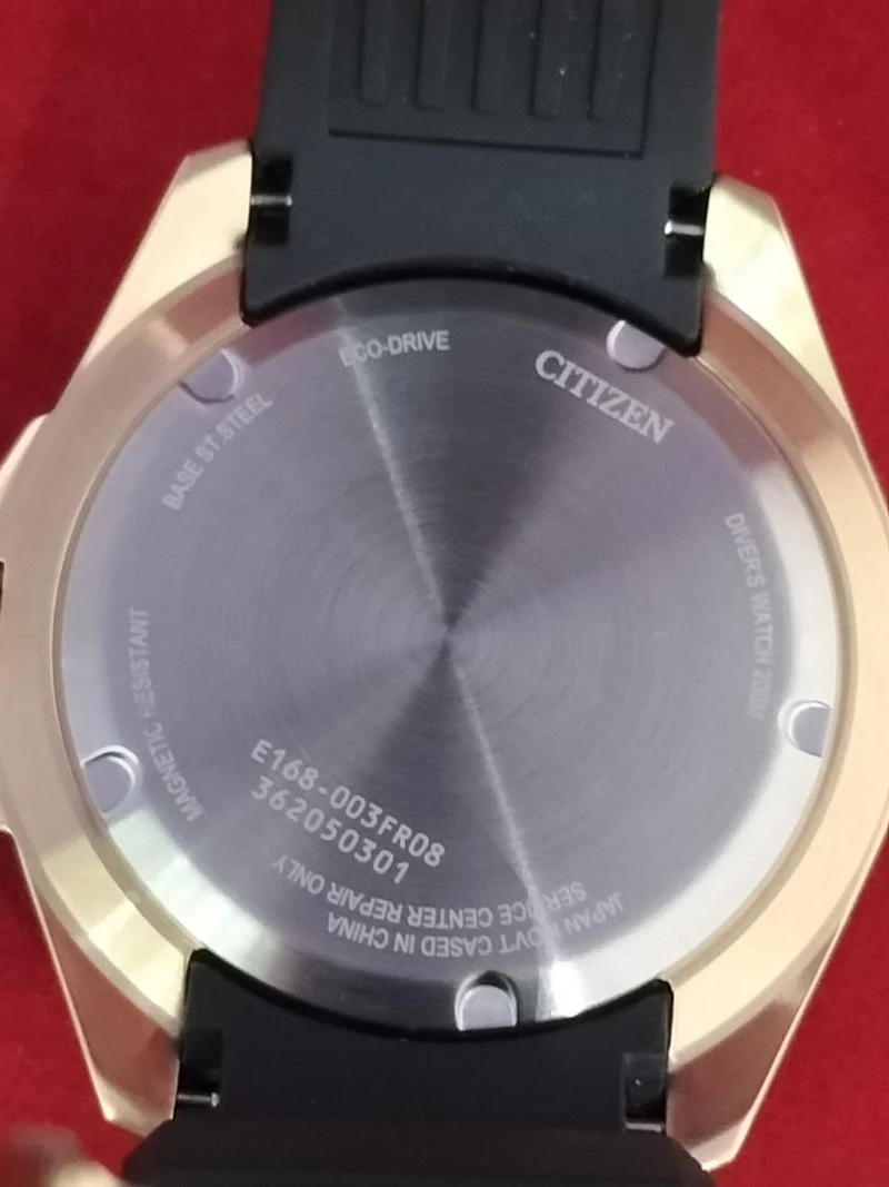 CITIZEN Solar-Armbanduhr E168-003FR08