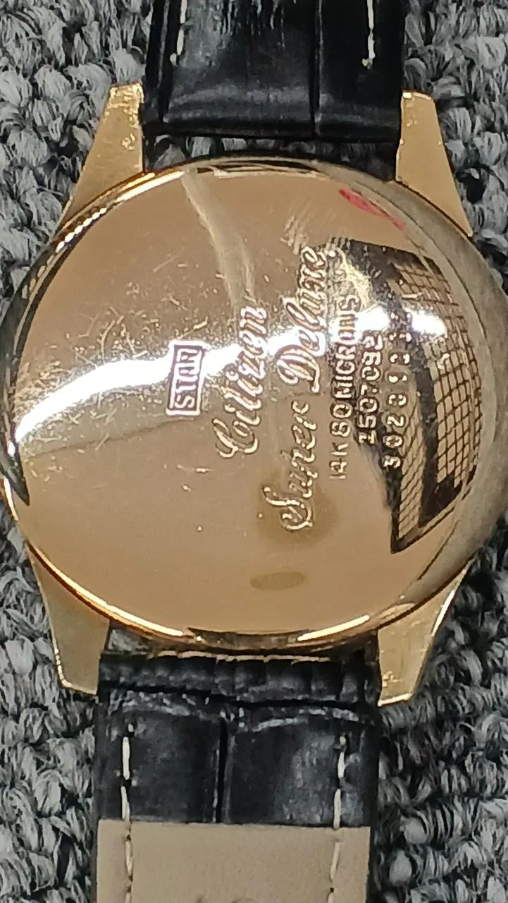 CITIZEN SUPER DELUX Handaufzugs-Armbanduhr 1507092